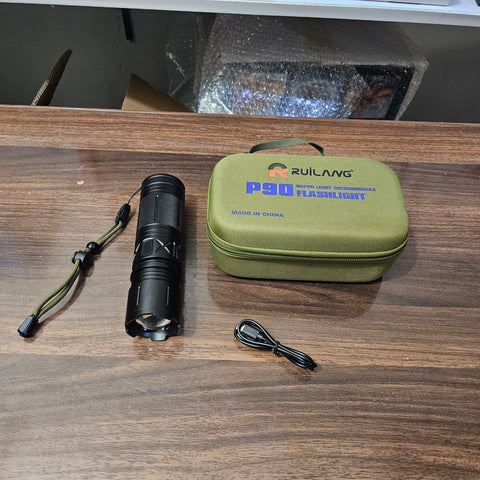 Imported P90 1KM Range Ruilang Flashlight