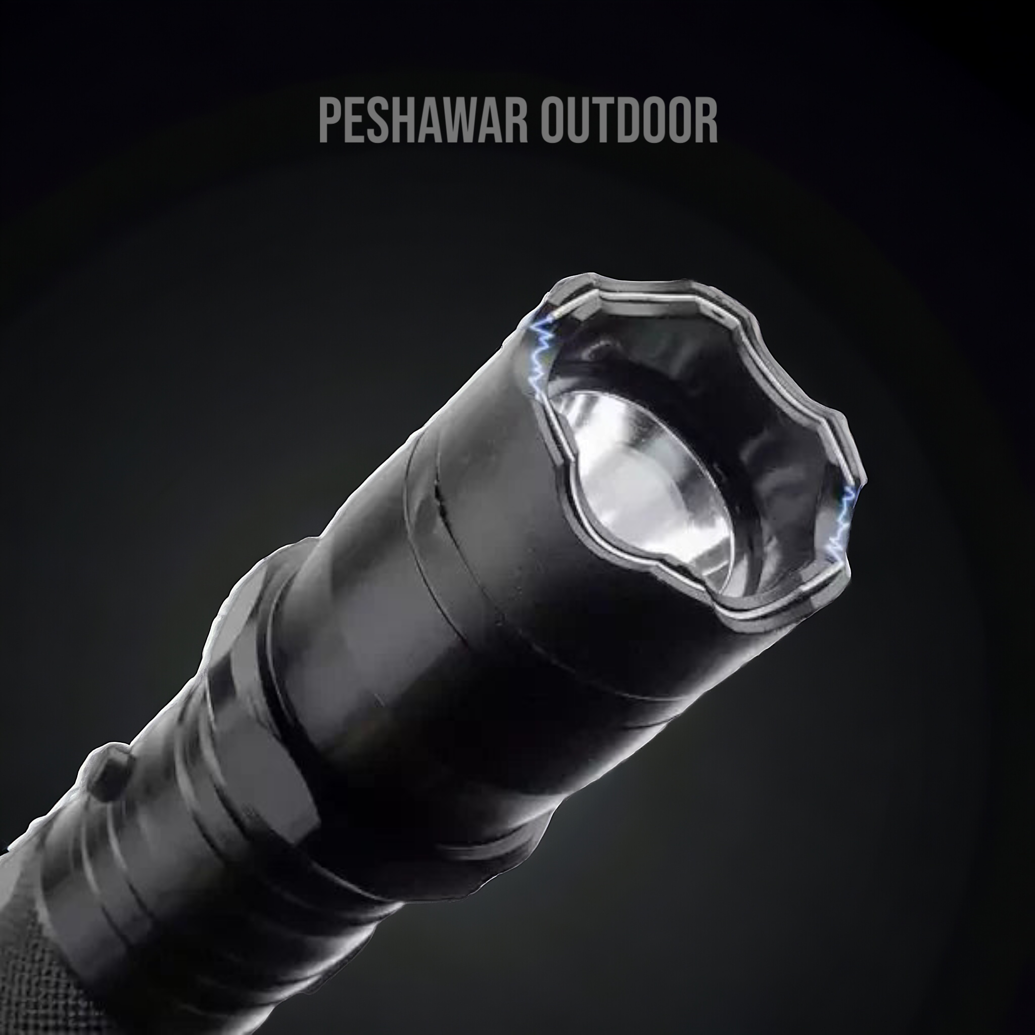 Powerful Flashlight with Stun Gun