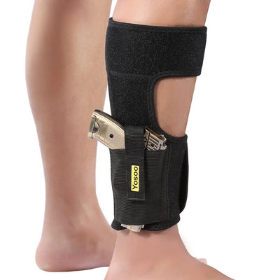 Ankle Holster with Magz Pouch - Concealed Carry Comfort and Versatility